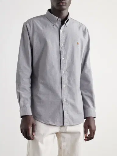 Polo Ralph Lauren Logo-Embroidered Cotton Shirt - Men | Thumbnail 3 Polo Ralph Lauren Logo-Embroidered Cotton Shirt - Men | Thumbnail 3