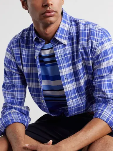 Polo Ralph Lauren Logo-Embroidered Checked Cotton Shirt - Men | Thumbnail 5 Polo Ralph Lauren Logo-Embroidered Checked Cotton Shirt - Men | Thumbnail 5
