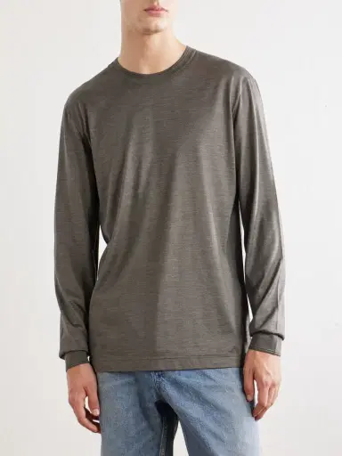 Dolce & Gabbana Pastello Silk-Jersey T-Shirt - Men | Thumbnail 3 Dolce & Gabbana Pastello Silk-Jersey T-Shirt - Men | Thumbnail 3