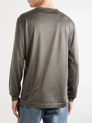 Dolce & Gabbana Pastello Silk-Jersey T-Shirt - Men | Thumbnail 4 Dolce & Gabbana Pastello Silk-Jersey T-Shirt - Men | Thumbnail 4