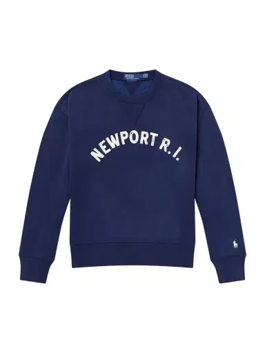 Polo Ralph Lauren Appliquéd Cotton-Blend Jersey Sweatshirt - Men | Thumbnail 1 Polo Ralph Lauren Appliquéd Cotton-Blend Jersey Sweatshirt - Men | Thumbnail 1