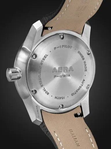 Aera P-1 Pilot Automatic Stainless Steel Watch - Men | Thumbnail 4 Aera P-1 Pilot Automatic Stainless Steel Watch - Men | Thumbnail 4