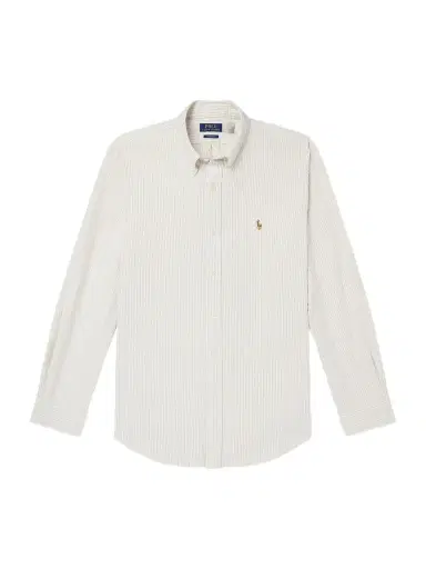 Polo Ralph Lauren Logo-Embroidered Striped Cotton Oxford Shirt - Men | Thumbnail 1 Polo Ralph Lauren Logo-Embroidered Striped Cotton Oxford Shirt - Men | Thumbnail 1