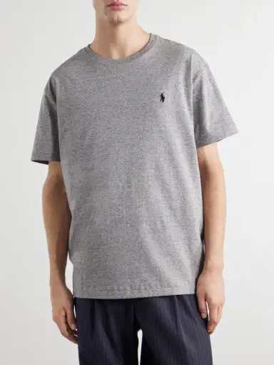 Polo Ralph Lauren Logo-Embroidered Cotton-Jersey T-Shirt - Men | Thumbnail 3 Polo Ralph Lauren Logo-Embroidered Cotton-Jersey T-Shirt - Men | Thumbnail 3