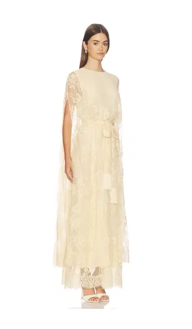 Zimmermann Valiant Lace Caped Maxi Dress | Thumbnail 2 Zimmermann Valiant Lace Caped Maxi Dress | Thumbnail 2