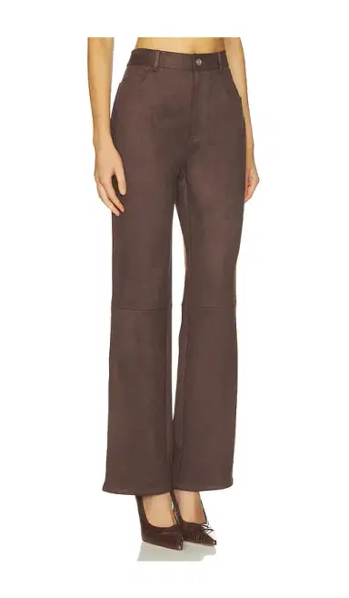 Elodie the Label Etienne Faux Suede Pant | Thumbnail 2 Elodie the Label Etienne Faux Suede Pant | Thumbnail 2