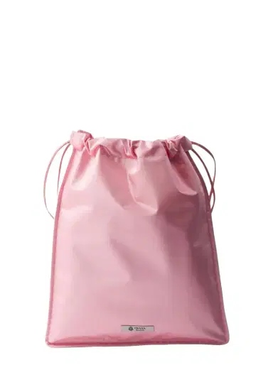 Prada Wish Silk Duchesse Drawstring Pouch Bag | Thumbnail 1 Prada Wish Silk Duchesse Drawstring Pouch Bag | Thumbnail 1