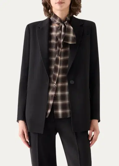 Akris punto Virgin Wool Boyfriend Blazer | Thumbnail 4 Akris punto Virgin Wool Boyfriend Blazer | Thumbnail 4