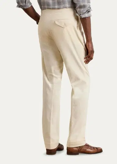 Ralph Lauren Purple Label Men's Corduroy Pleated Trousers | Thumbnail 3 Ralph Lauren Purple Label Men's Corduroy Pleated Trousers | Thumbnail 3