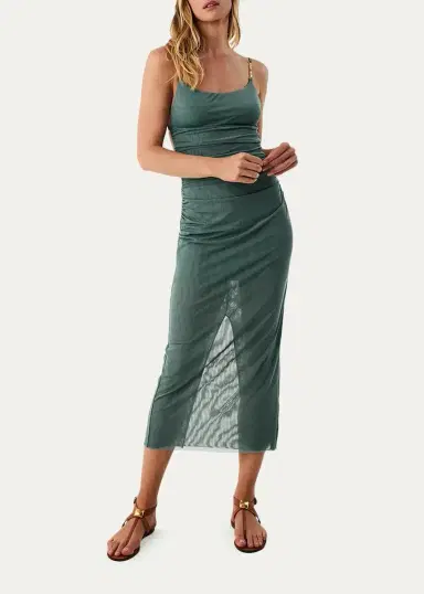 Vix Lorena Mesh Midi Dress | Thumbnail 2 Vix Lorena Mesh Midi Dress | Thumbnail 2