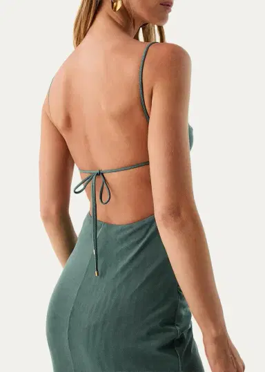 Vix Lorena Mesh Midi Dress | Thumbnail 4 Vix Lorena Mesh Midi Dress | Thumbnail 4