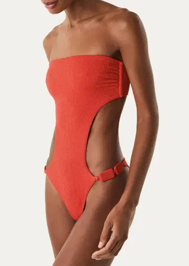 Vix Alix Bandeau One-Piece Swimsuit | Thumbnail 3 Vix Alix Bandeau One-Piece Swimsuit | Thumbnail 3