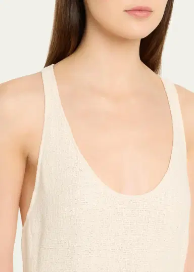 Toteme Scoop-Neck Sable Maxi Dress | Thumbnail 5 Toteme Scoop-Neck Sable Maxi Dress | Thumbnail 5