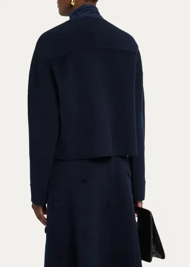 Lafayette 148 New York Crewneck Wool-Cashmere Jacket | Thumbnail 3 Lafayette 148 New York Crewneck Wool-Cashmere Jacket | Thumbnail 3