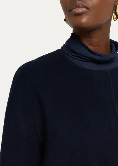 Lafayette 148 New York Crewneck Wool-Cashmere Jacket | Thumbnail 5 Lafayette 148 New York Crewneck Wool-Cashmere Jacket | Thumbnail 5