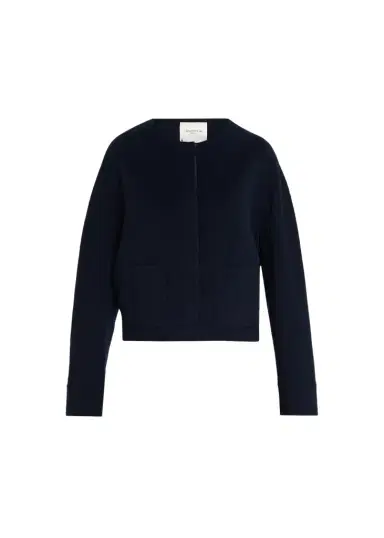 Lafayette 148 New York Crewneck Wool-Cashmere Jacket | Thumbnail 1 Lafayette 148 New York Crewneck Wool-Cashmere Jacket | Thumbnail 1