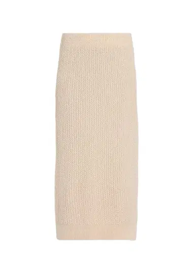 Lafayette 148 New York Cable-Knit Cashmere Midi Skirt | Thumbnail 1 Lafayette 148 New York Cable-Knit Cashmere Midi Skirt | Thumbnail 1