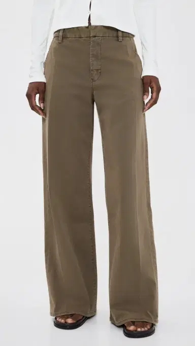 Good American Low Slung Baggy Trousers Tea Bark | Thumbnail 2 Good American Low Slung Baggy Trousers Tea Bark | Thumbnail 2