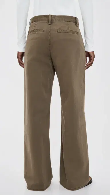 Good American Low Slung Baggy Trousers Tea Bark | Thumbnail 3 Good American Low Slung Baggy Trousers Tea Bark | Thumbnail 3