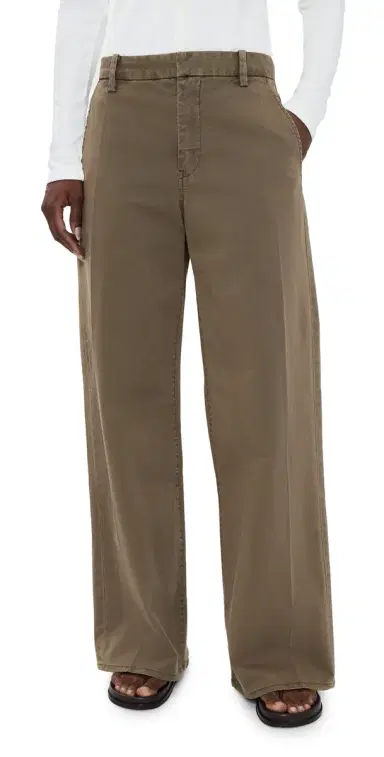 Good American Low Slung Baggy Trousers Tea Bark | Thumbnail 1 Good American Low Slung Baggy Trousers Tea Bark | Thumbnail 1