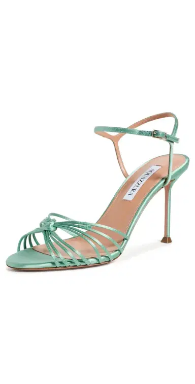 Aquazzura Serenity Sandals 85mm Salvia | Thumbnail 1 Aquazzura Serenity Sandals 85mm Salvia | Thumbnail 1