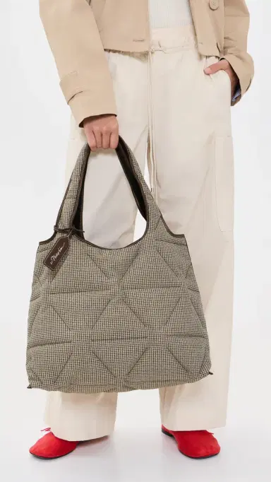 3.1 Phillip Lim Tweed Market Tote Brown Multi One Size | Thumbnail 3 3.1 Phillip Lim Tweed Market Tote Brown Multi One Size | Thumbnail 3