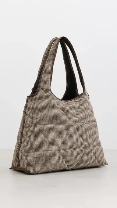 3.1 Phillip Lim Tweed Market Tote Brown Multi One Size | Thumbnail 4 3.1 Phillip Lim Tweed Market Tote Brown Multi One Size | Thumbnail 4