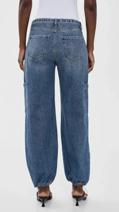DAZE Mirage Mid Rise Cargo Jeans | Thumbnail 4 DAZE Mirage Mid Rise Cargo Jeans | Thumbnail 4