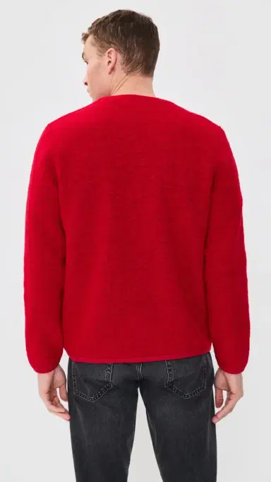 UNIVERSAL WORKS Wool Fleece Cardigan carlet | Thumbnail 3 UNIVERSAL WORKS Wool Fleece Cardigan carlet | Thumbnail 3