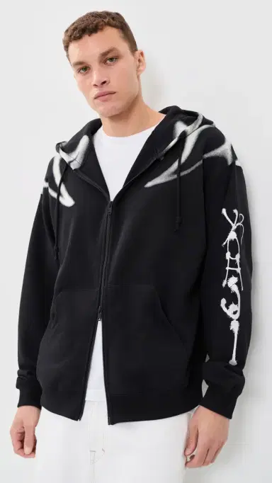 Y-3 Graphic Hoodie Black | Thumbnail 2 Y-3 Graphic Hoodie Black | Thumbnail 2