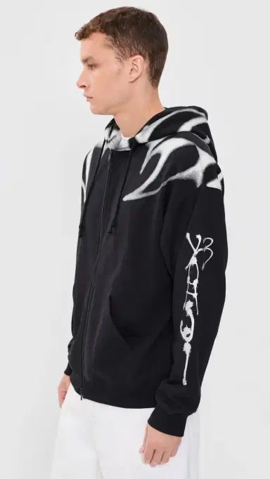 Y-3 Graphic Hoodie Black | Thumbnail 4 Y-3 Graphic Hoodie Black | Thumbnail 4