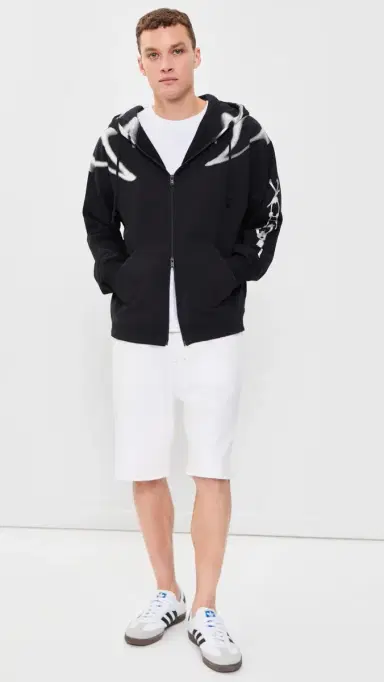 Y-3 Graphic Hoodie Black | Thumbnail 5 Y-3 Graphic Hoodie Black | Thumbnail 5