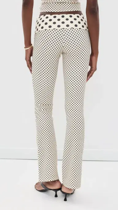 Miaou Alba Pants Black/Nude Polka Dot | Thumbnail 3 Miaou Alba Pants Black/Nude Polka Dot | Thumbnail 3