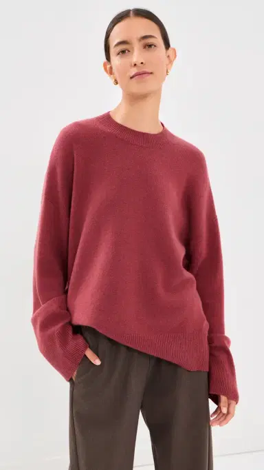 Le Kasha Norway Cashmere Sweater Framboise One Size | Thumbnail 2 Le Kasha Norway Cashmere Sweater Framboise One Size | Thumbnail 2