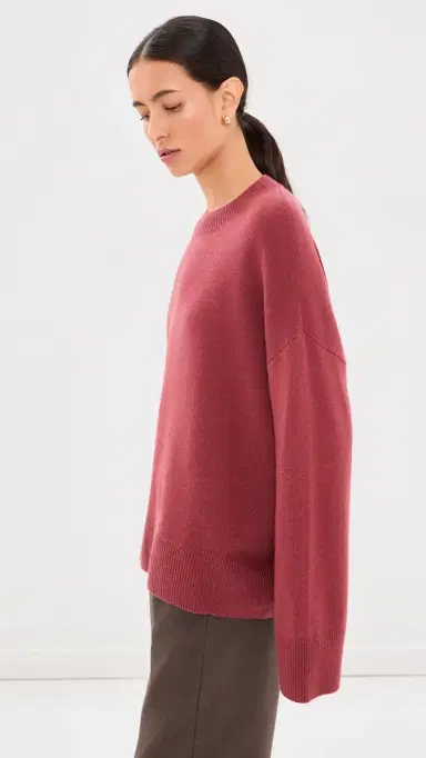 Le Kasha Norway Cashmere Sweater Framboise One Size | Thumbnail 4 Le Kasha Norway Cashmere Sweater Framboise One Size | Thumbnail 4