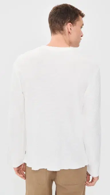 Rhythm Classic Waffle Knit White | Thumbnail 3 Rhythm Classic Waffle Knit White | Thumbnail 3
