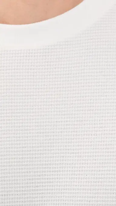 Rhythm Classic Waffle Knit White | Thumbnail 6 Rhythm Classic Waffle Knit White | Thumbnail 6