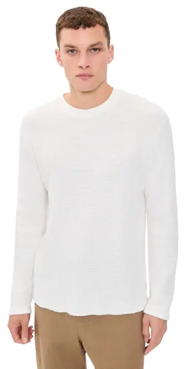 Rhythm Classic Waffle Knit White | Thumbnail 1 Rhythm Classic Waffle Knit White | Thumbnail 1