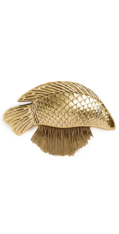 Cult Gaia Neemo Clutch Antique Brass One Size | Thumbnail 1 Cult Gaia Neemo Clutch Antique Brass One Size | Thumbnail 1