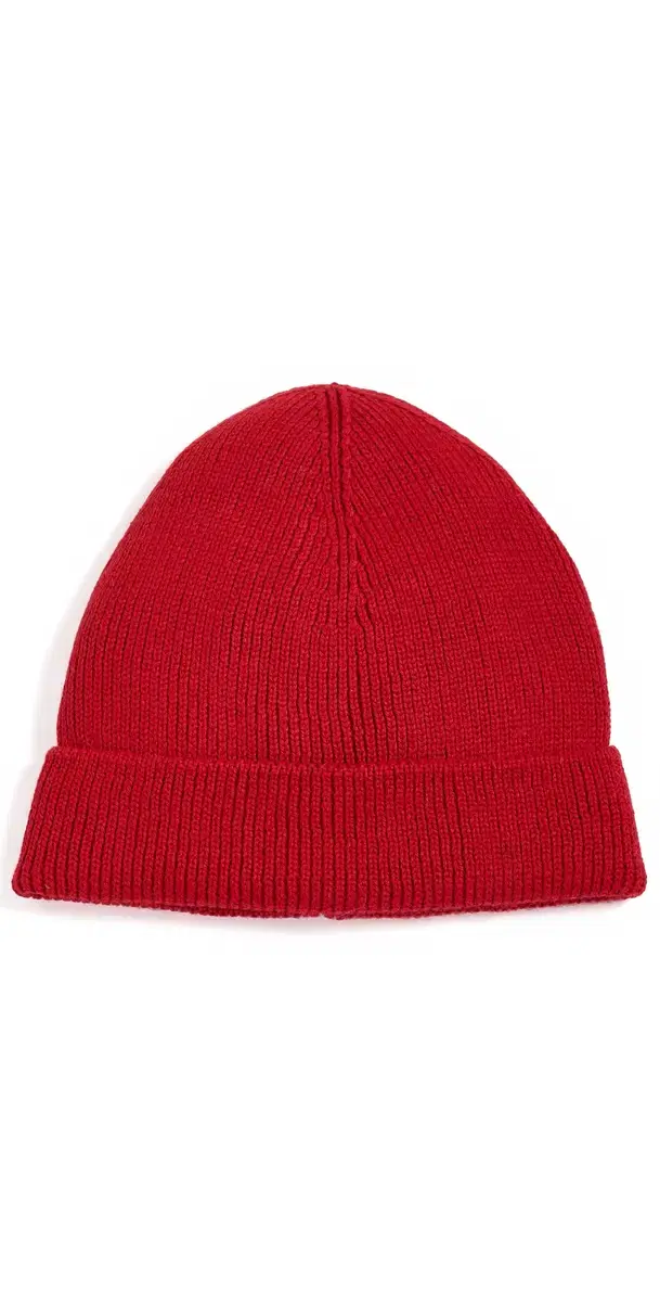 Merino Beanie Red One Size Merino Beanie Red One Size