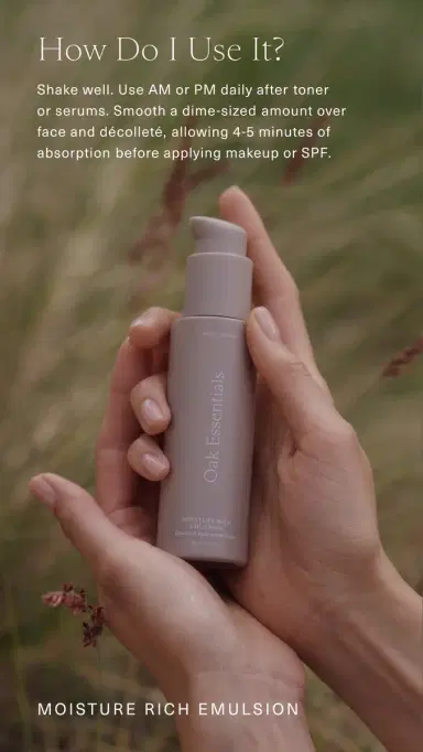Oak Essentials Moisture Rich Emulsion No Color One Size | Thumbnail 5 Oak Essentials Moisture Rich Emulsion No Color One Size | Thumbnail 5