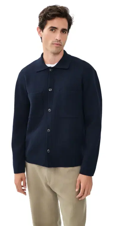 Closed Polo Cardigan Dark Night | Thumbnail 1 Closed Polo Cardigan Dark Night | Thumbnail 1