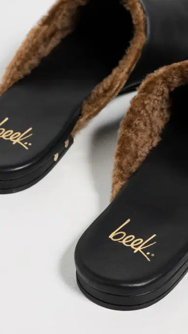 beek Blackbird Shearling Mules Black | Thumbnail 4 beek Blackbird Shearling Mules Black | Thumbnail 4