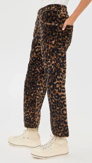 R13 X Boyfriend Jeans Brown Leopard | Thumbnail 5 R13 X Boyfriend Jeans Brown Leopard | Thumbnail 5