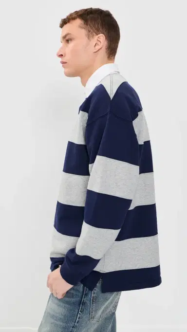 Polo Ralph Lauren Litchfield Bear Striped Rugby Shirt | Thumbnail 4 Polo Ralph Lauren Litchfield Bear Striped Rugby Shirt | Thumbnail 4