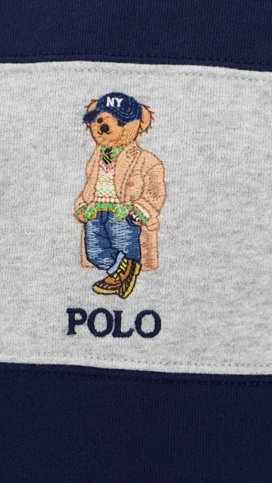 Polo Ralph Lauren Litchfield Bear Striped Rugby Shirt | Thumbnail 6 Polo Ralph Lauren Litchfield Bear Striped Rugby Shirt | Thumbnail 6