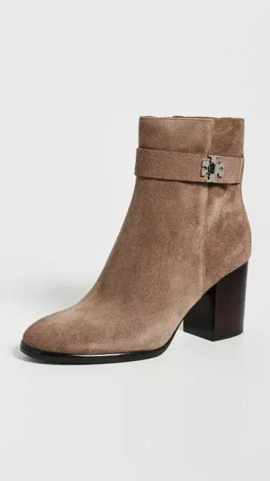 Tory Burch Turnlock Heeled Ankle Boot 0mm River Rock | Thumbnail 2 Tory Burch Turnlock Heeled Ankle Boot 0mm River Rock | Thumbnail 2
