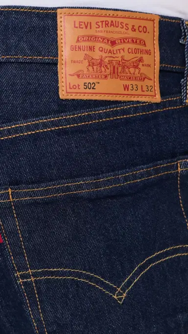 Levi's 502 Taper Jeans Don't Be So Rigid Selvedge | Thumbnail 6 Levi's 502 Taper Jeans Don't Be So Rigid Selvedge | Thumbnail 6