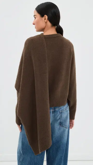 Altuzarra Palmer Sweater Cocoa | Thumbnail 3 Altuzarra Palmer Sweater Cocoa | Thumbnail 3