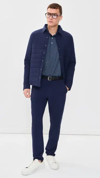 RLX Ralph Lauren Teed Up Printed Jersey Polo Refined Navy Teed Up | Thumbnail 5 RLX Ralph Lauren Teed Up Printed Jersey Polo Refined Navy Teed Up | Thumbnail 5